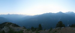 Archiv Foto Webcam Grächen im Wallis: Panorama Furggen 05:00