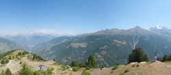 Archiv Foto Webcam Grächen im Wallis: Panorama Furggen 11:00