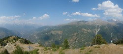 Archiv Foto Webcam Grächen im Wallis: Panorama Furggen 15:00