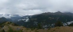Archiv Foto Webcam Grächen im Wallis: Panorama Furggen 13:00