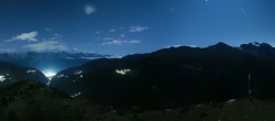 Archiv Foto Webcam Grächen im Wallis: Panorama Furggen 03:00