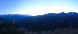 Archiv Foto Webcam Grächen im Wallis: Panorama Furggen 05:00