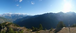Archiv Foto Webcam Grächen im Wallis: Panorama Furggen 08:00