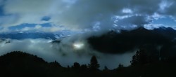 Archiv Foto Webcam Grächen im Wallis: Panorama Furggen 03:00