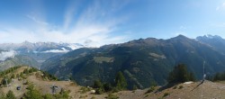 Archived image Webcam Panoramic view, Grächen in Valais 09:00