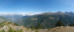 Archived image Webcam Panoramic view, Grächen in Valais 11:00