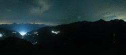 Archiv Foto Webcam Grächen im Wallis: Panorama Furggen 01:00