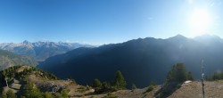 Archiv Foto Webcam Grächen im Wallis: Panorama Furggen 08:00