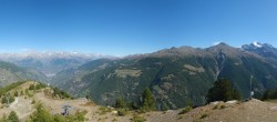 Archiv Foto Webcam Grächen im Wallis: Panorama Furggen 11:00