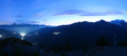 Archiv Foto Webcam Grächen im Wallis: Panorama Furggen 05:00