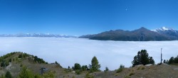 Archiv Foto Webcam Grächen im Wallis: Panorama Furggen 01:00