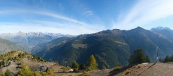 Archiv Foto Webcam Grächen im Wallis: Panorama Furggen 09:00