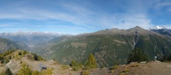 Archiv Foto Webcam Grächen im Wallis: Panorama Furggen 13:00