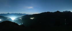 Archiv Foto Webcam Grächen im Wallis: Panorama Furggen 19:00