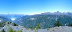 Archiv Foto Webcam Grächen im Wallis: Panorama Furggen 05:00