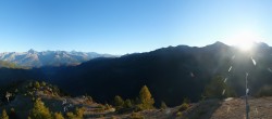 Archiv Foto Webcam Grächen im Wallis: Panorama Furggen 07:00