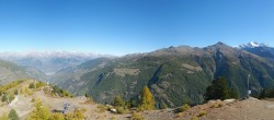 Archiv Foto Webcam Grächen im Wallis: Panorama Furggen 11:00