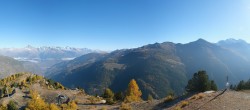 Archived image Webcam Panoramic view, Grächen in Valais 09:00