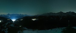 Archived image Webcam Panoramic view, Grächen in Valais 01:00
