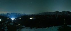 Archived image Webcam Panoramic view, Grächen in Valais 03:00