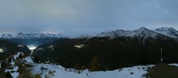 Archiv Foto Webcam Grächen im Wallis: Panorama Furggen 19:00