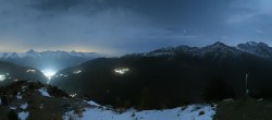 Archiv Foto Webcam Grächen im Wallis: Panorama Furggen 04:00