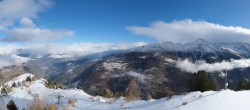 Archived image Webcam Panoramic view, Grächen in Valais 09:00