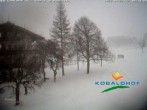 Archived image Webcam Ramsau am Dachstein: Golf course at the hotel Kobaldhof 02:00