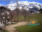 Archived image Webcam Ramsau am Dachstein: Golf course at the hotel Kobaldhof 09:00