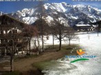 Archived image Webcam Ramsau am Dachstein: Golf course at the hotel Kobaldhof 07:00