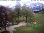 Archived image Webcam Ramsau am Dachstein: Golf course at the hotel Kobaldhof 15:00