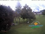 Archived image Webcam Ramsau am Dachstein: Golf course at the hotel Kobaldhof 13:00