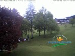 Archived image Webcam Ramsau am Dachstein: Golf course at the hotel Kobaldhof 07:00