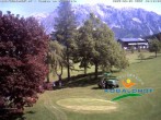 Archiv Foto Webcam Ramsau am Dachstein: Golfplatz am Kobaldhof 09:00
