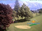 Archiv Foto Webcam Ramsau am Dachstein: Golfplatz am Kobaldhof 09:00