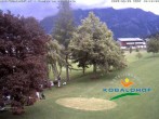 Archiv Foto Webcam Ramsau am Dachstein: Golfplatz am Kobaldhof 09:00
