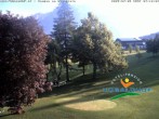 Archived image Webcam Ramsau am Dachstein: Golf course at the hotel Kobaldhof 07:00