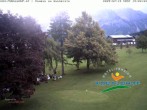 Archived image Webcam Ramsau am Dachstein: Golf course at the hotel Kobaldhof 15:00