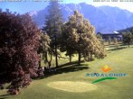 Archived image Webcam Ramsau am Dachstein: Golf course at the hotel Kobaldhof 07:00