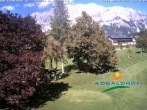 Archiv Foto Webcam Ramsau am Dachstein: Golfplatz am Kobaldhof 13:00