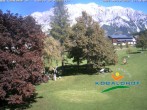 Archiv Foto Webcam Ramsau am Dachstein: Golfplatz am Kobaldhof 11:00