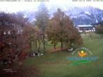 Archived image Webcam Ramsau am Dachstein: Golf course at the hotel Kobaldhof 15:00