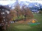 Archiv Foto Webcam Ramsau am Dachstein: Golfplatz am Kobaldhof 09:00