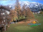 Archiv Foto Webcam Ramsau am Dachstein: Golfplatz am Kobaldhof 09:00
