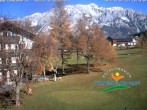 Archived image Webcam Ramsau am Dachstein: Golf course at the hotel Kobaldhof 09:00