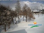 Archiv Foto Webcam Ramsau am Dachstein: Golfplatz am Kobaldhof 12:00