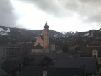 Archived image Webcam Disentis/Mustér, Sogn Gions church 05:00