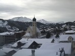 Archiv Foto Webcam Disentis/Mustér, Sogn Gions Kirche 09:00