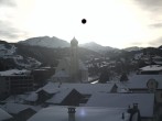 Archiv Foto Webcam Disentis/Mustér, Sogn Gions Kirche 13:00