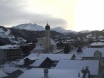 Archiv Foto Webcam Disentis/Mustér, Sogn Gions Kirche 15:00